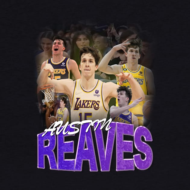 Austin Reaves Lakers by dsuss